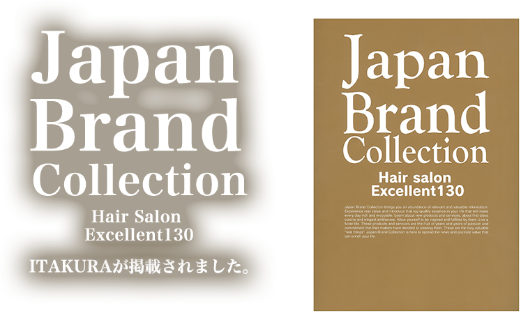 Japan Brand Collection Hair Salon Excellent 130