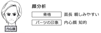 顔立ちを分析し、より似合うメイクアップをご提案します。